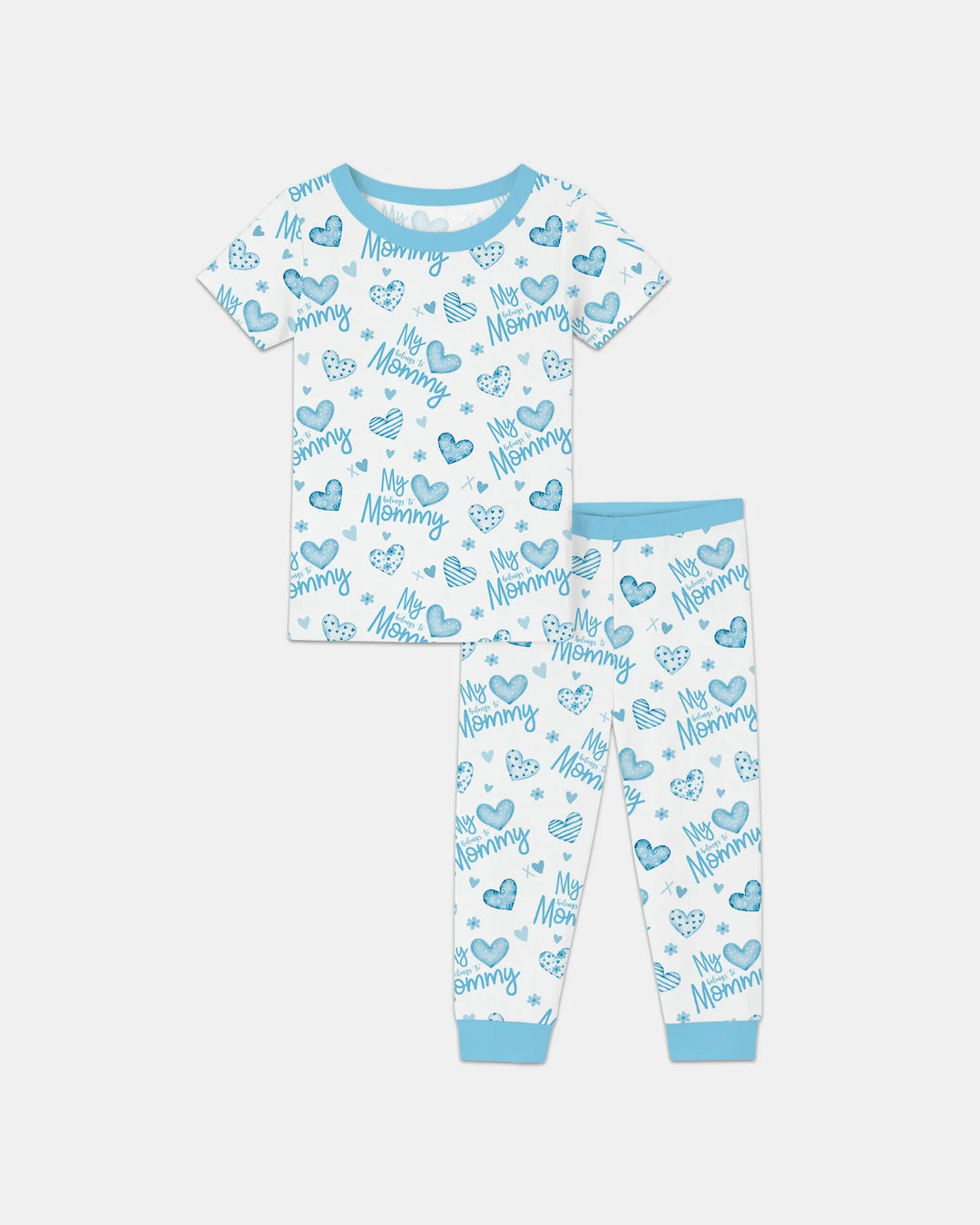 Zweiteiliges, kurzärmliges Pyjama-Set mit Marienkäfern