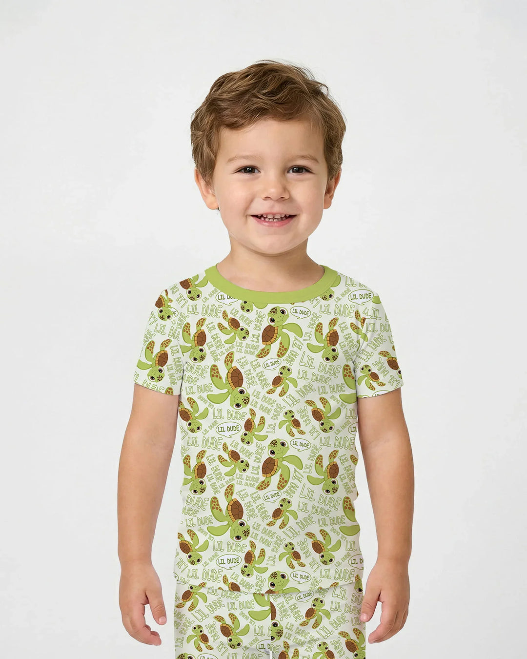 Zweiteiliges, kurzärmliges Pyjama-Set mit Marienkäfern