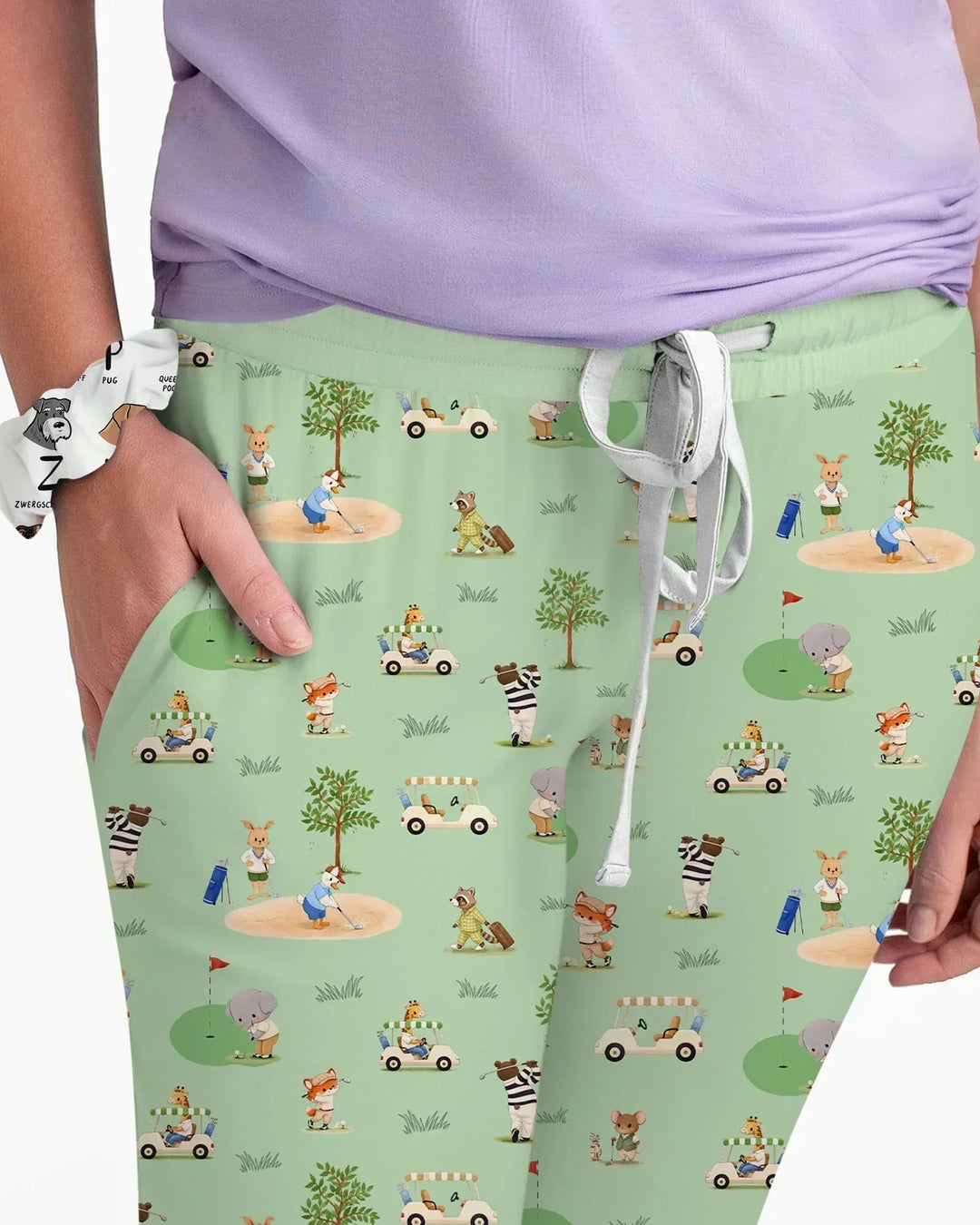 Let's Golf Bambus Damen-Pyjama-Set