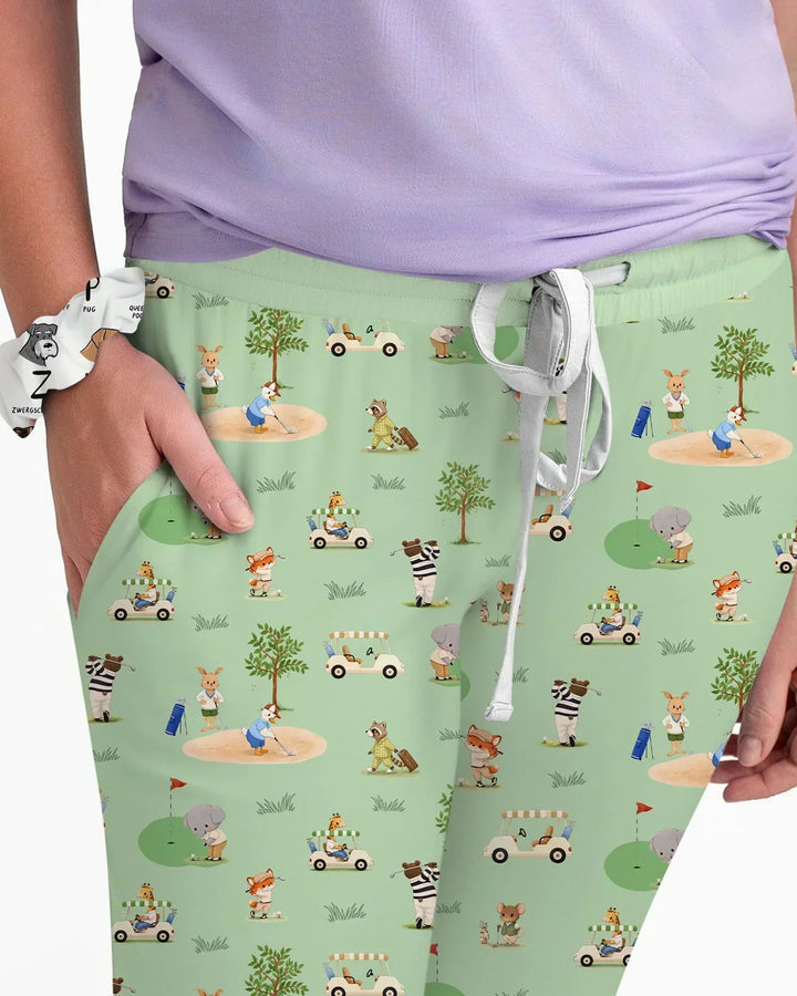 Let's Golf Bambus Damen-Pyjama-Set
