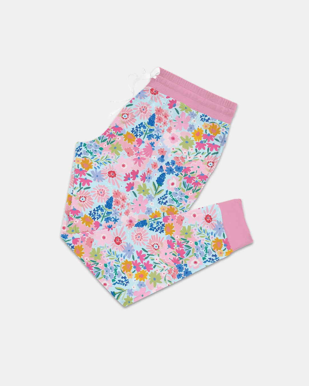 Little Flower Garden Matching Bamboo Women Pajama Set