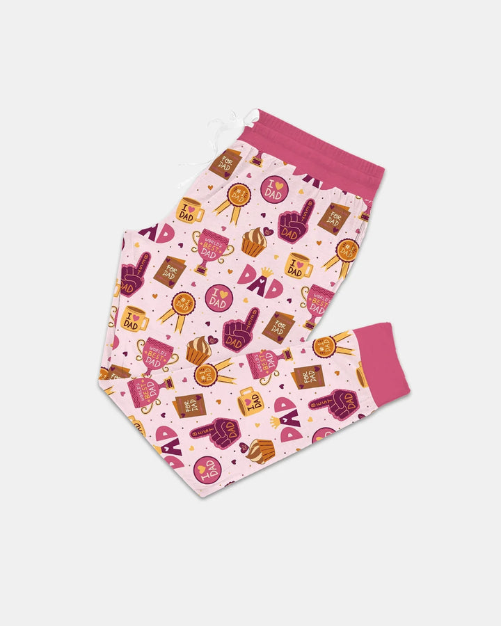 Weltbester Papa Bambus Damen Schlafanzug Set