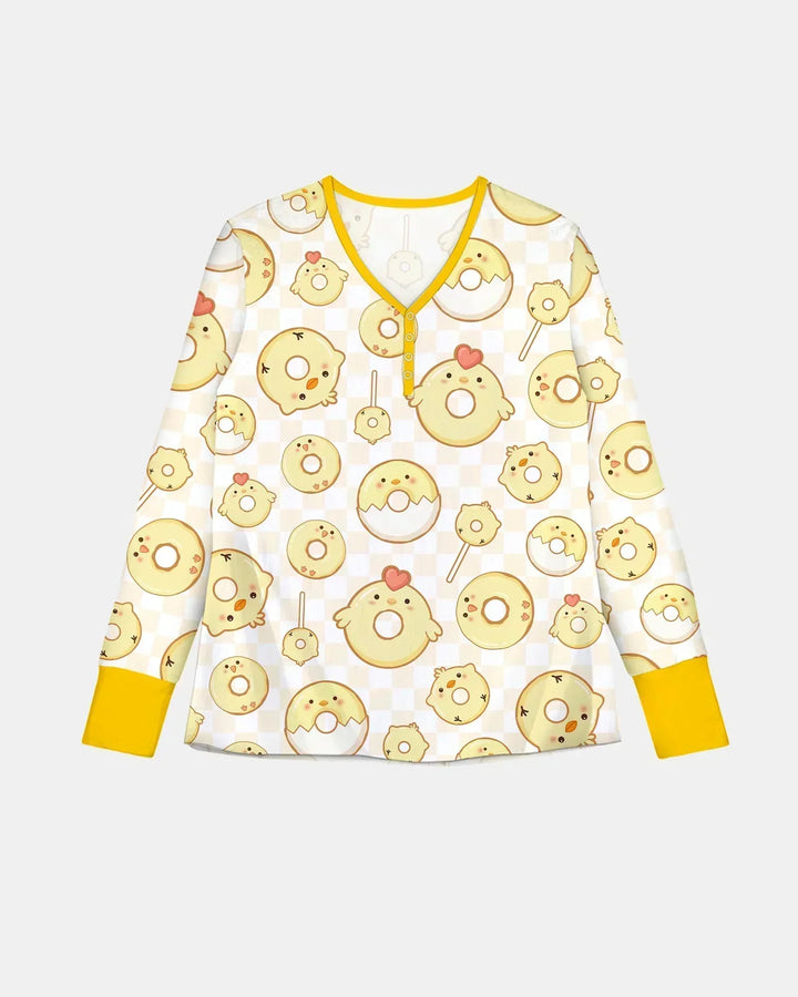Oster-Donuts Bambus Pyjama-Set für Damen