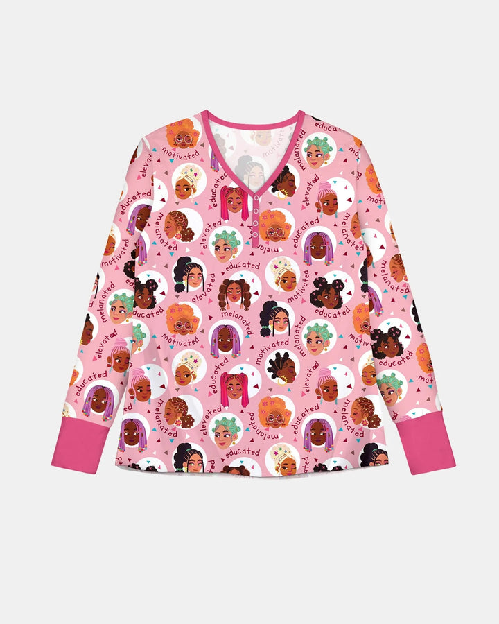 Little Queens Damen-Pyjama-Set
