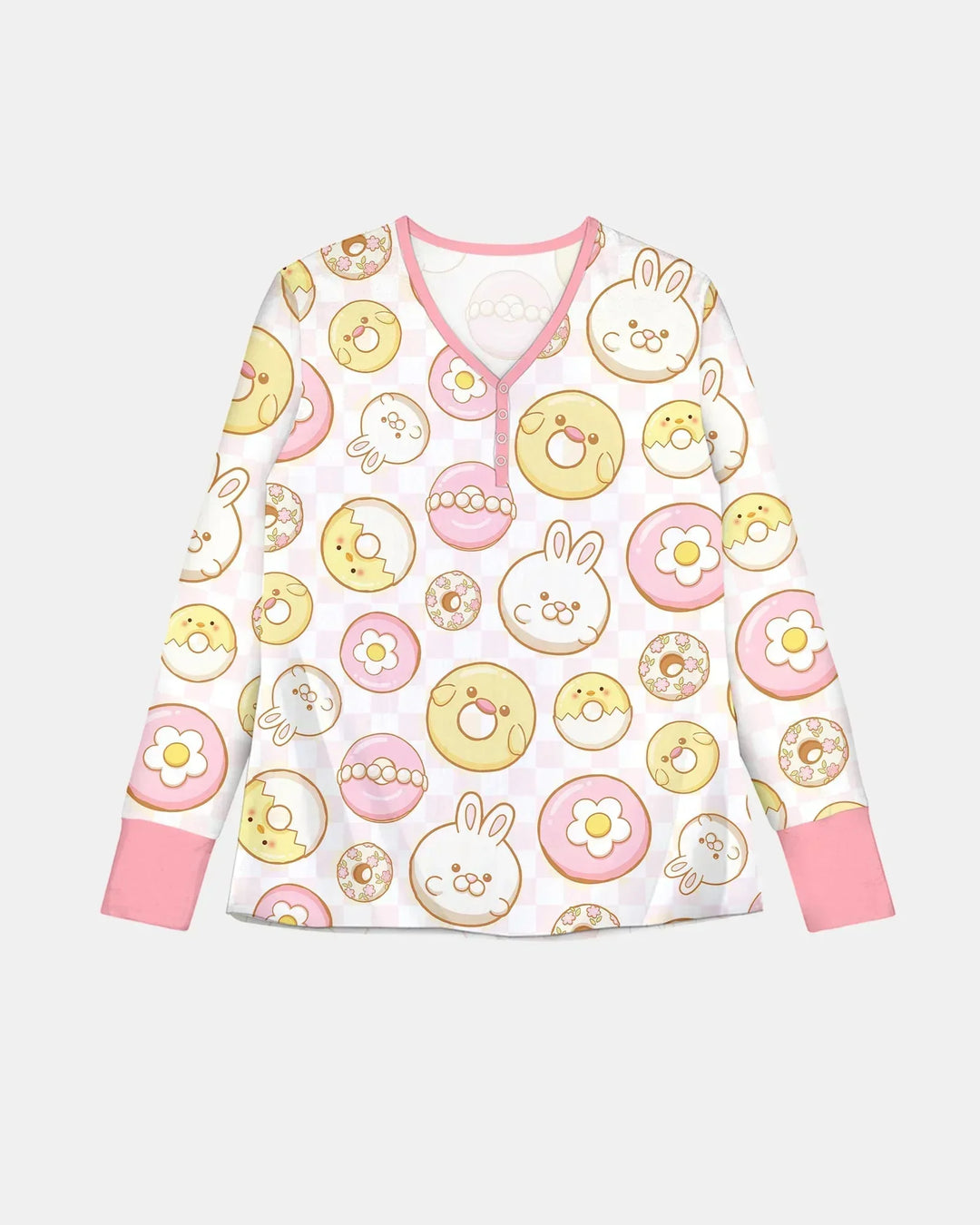 Oster-Donuts Bambus Pyjama-Set für Damen