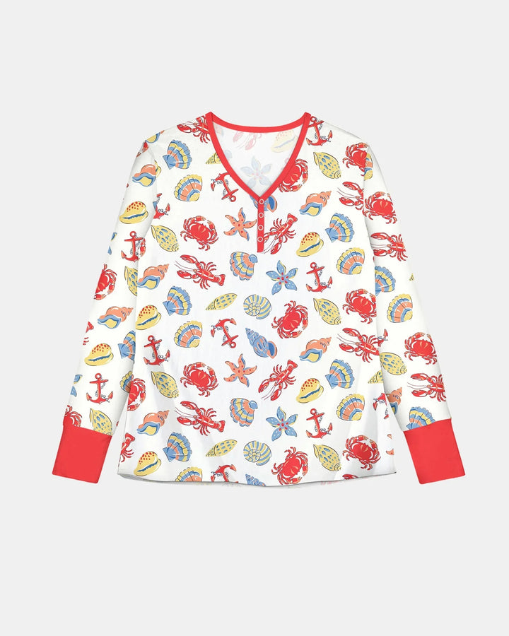 Catch Of The Day Familien-Pyjama-Set aus Bambus für Damen