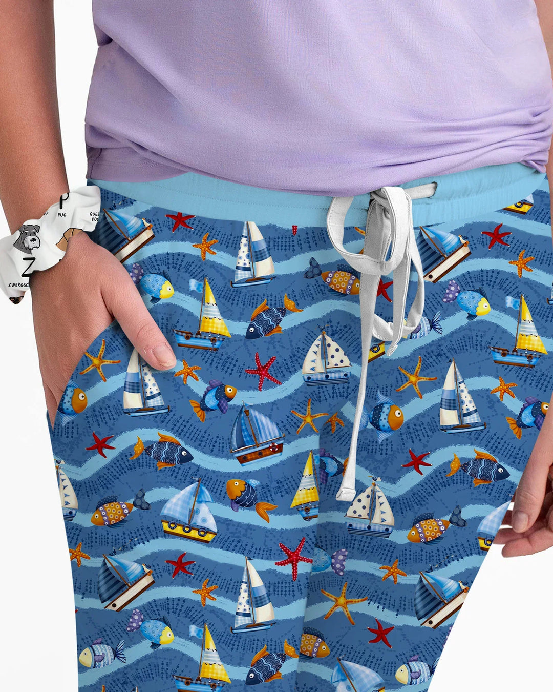 Blue Sail La Vie Schlafanzug-Set aus Bambus für Damen und die ganze Familie