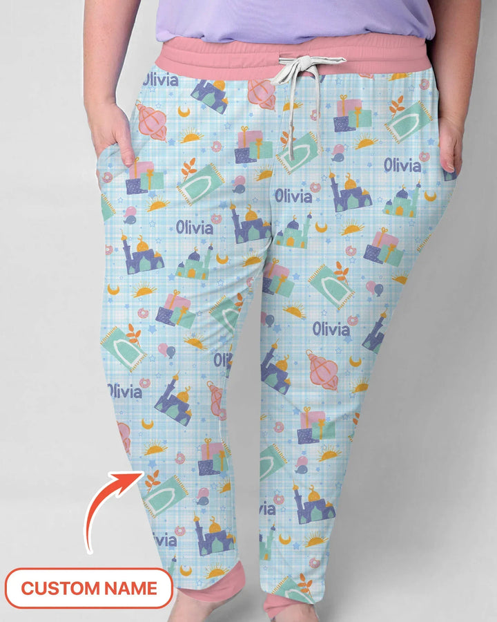 Ramadan und Eid Bambus Damen Schlafanzug