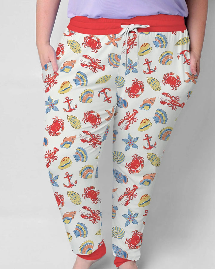 Catch Of The Day Familien-Pyjama-Set aus Bambus für Damen