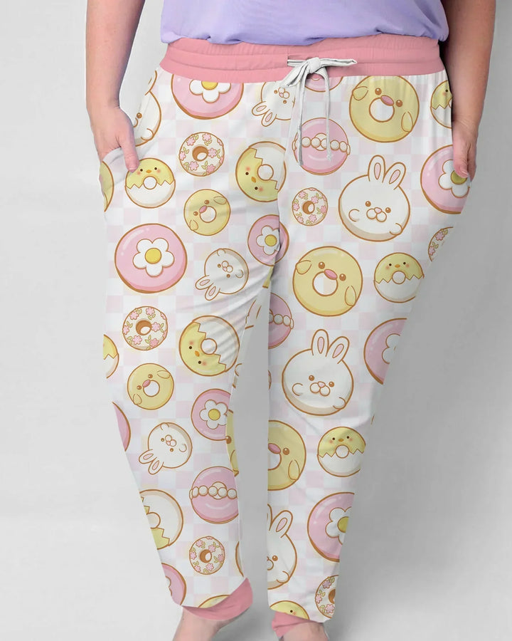 Oster-Donuts Bambus Pyjama-Set für Damen