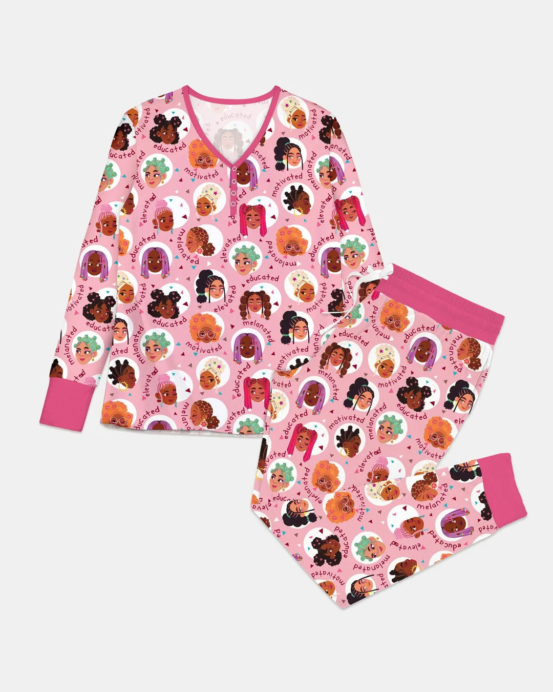 Little Queens Damen-Pyjama-Set