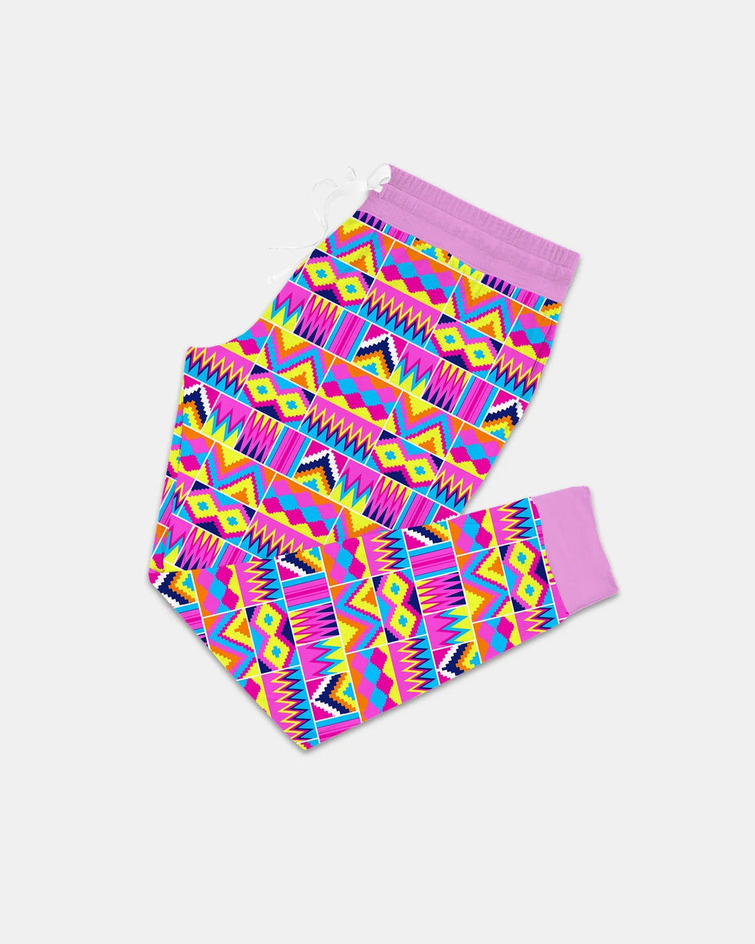 Kente Vibes Damen Pyjama Set aus Bambus im Partnerlook