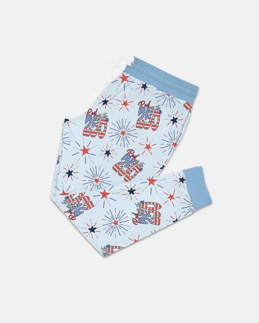 Red White and 250th Anniversary Bamboo Women Pajama Set