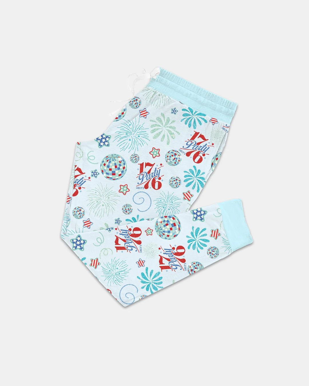 Land Of Free Family Passender Pyjama aus Bambus für Damen