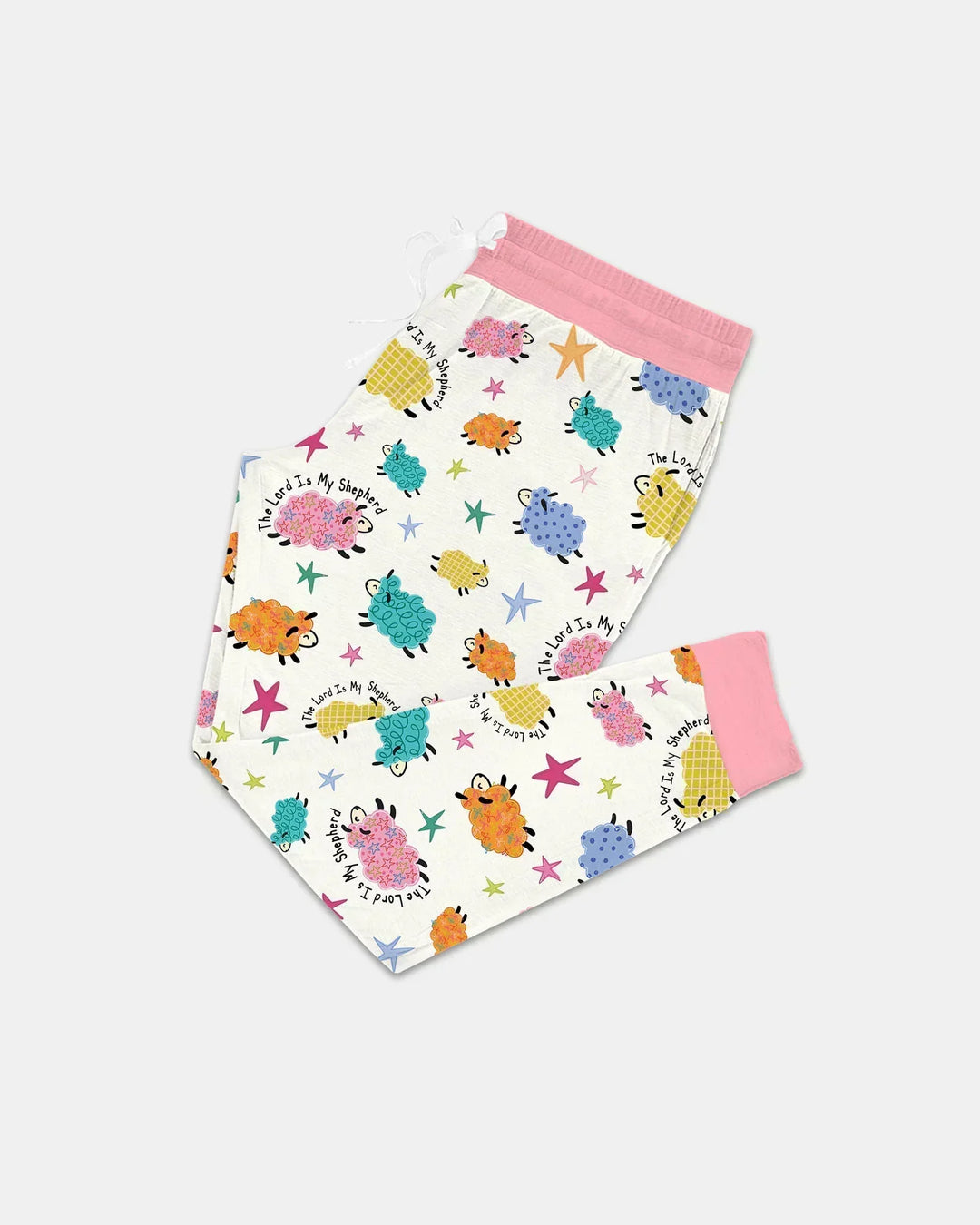 Der Herr ist mein Hirte Pyjama-Set aus Bambus für Damen