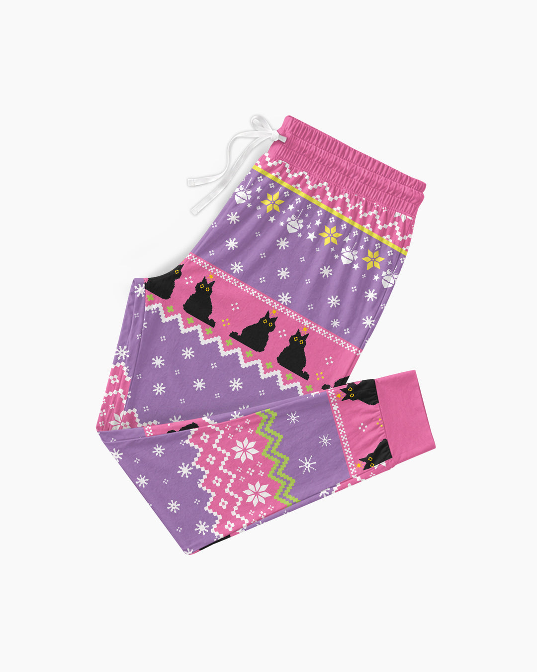 Meowy Christmas Bamboo Women Pajama Set