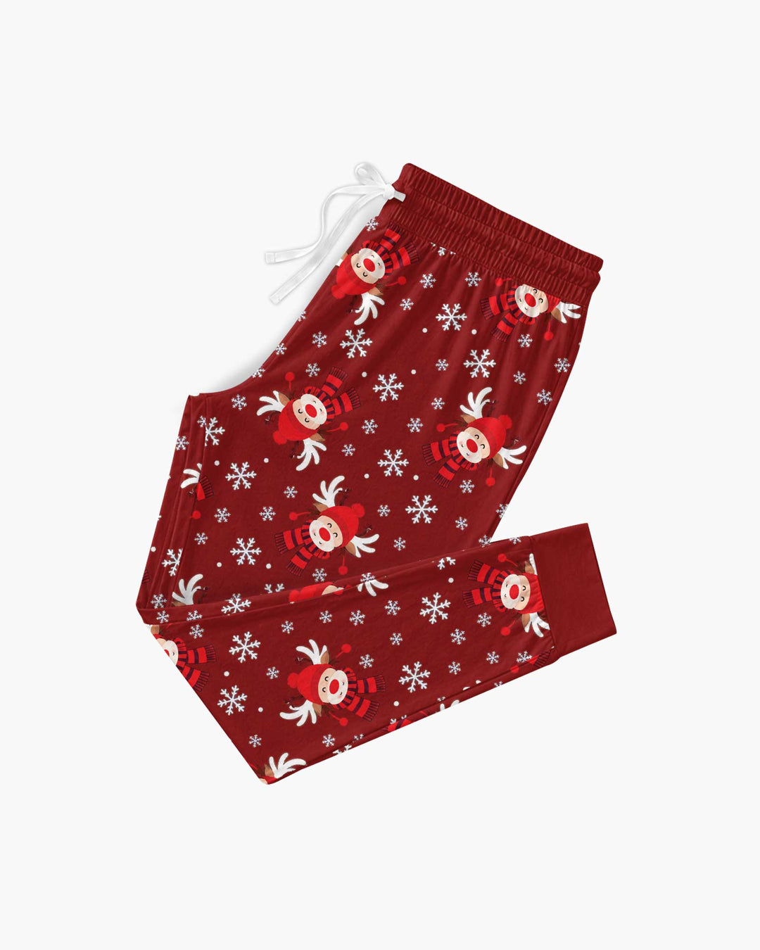 Merry Reindeer Nights Bamboo Women Pajama Set
