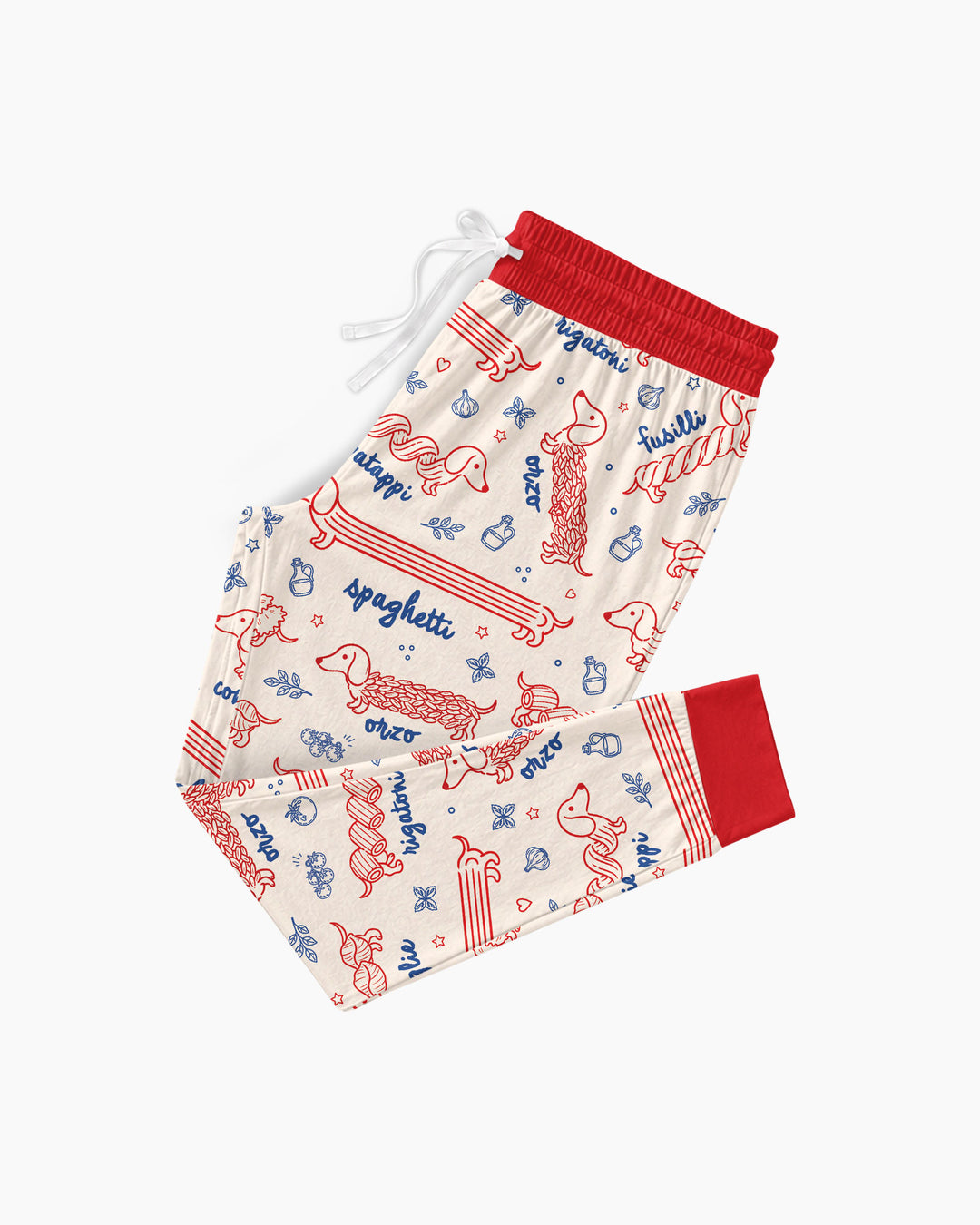 Dachshund Spagetti Bamboo Women Pajama Set
