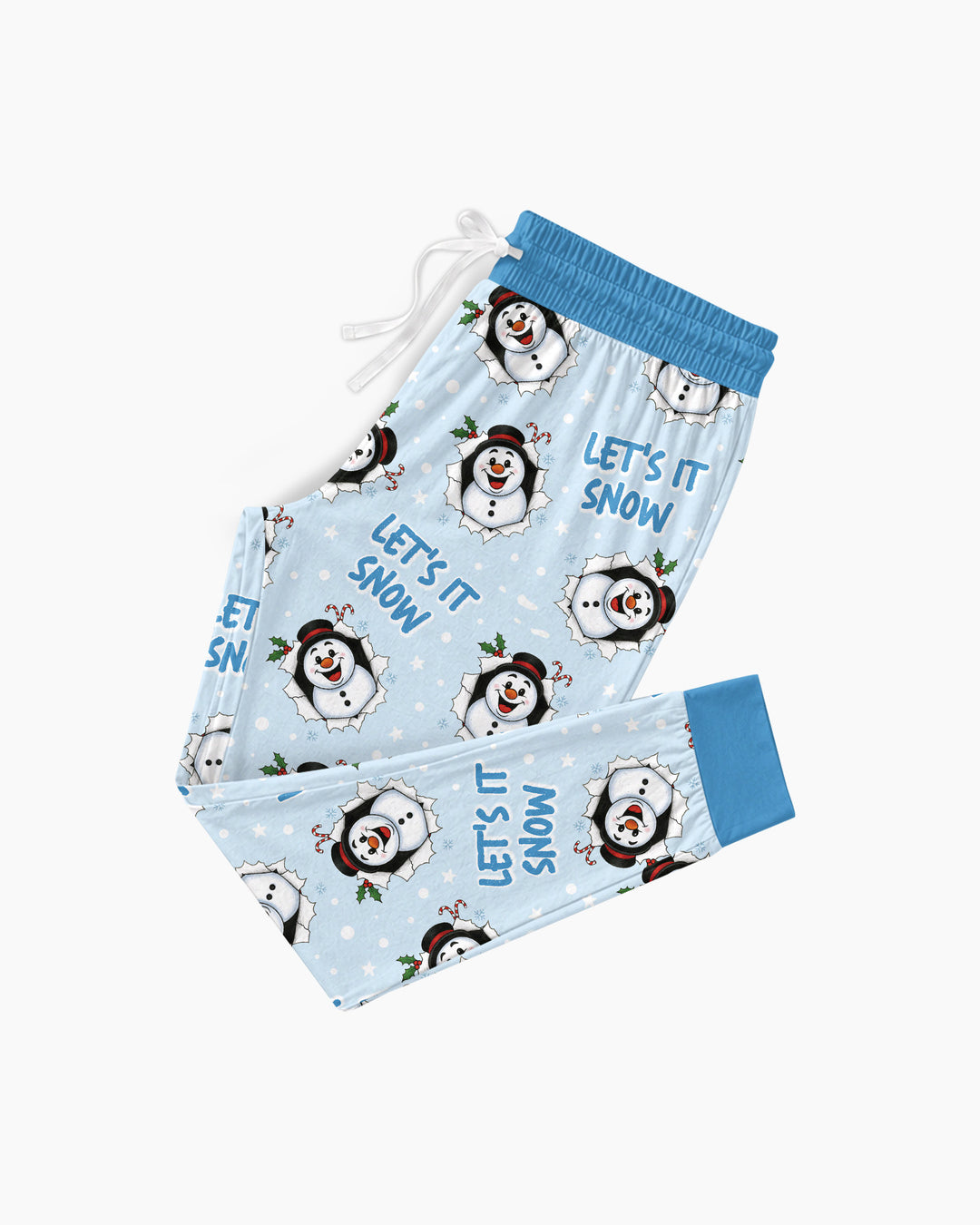 Funny Snowman Bamboo Women Pajama Set