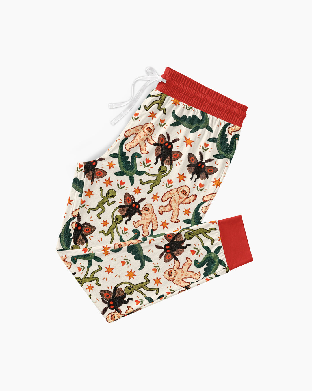 Dancing Cryptids Bamboo Women Pajama Set