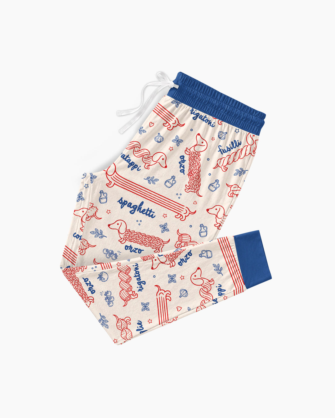 Dachshund Spagetti Bamboo Women Pajama Set