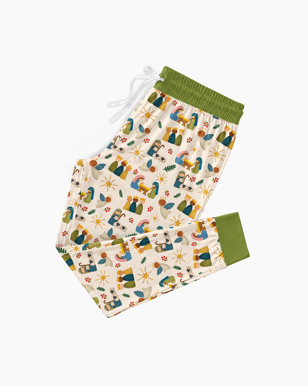 Oh Come, Let Us Adore Him Family Matching Bamboo Women Pajama Set