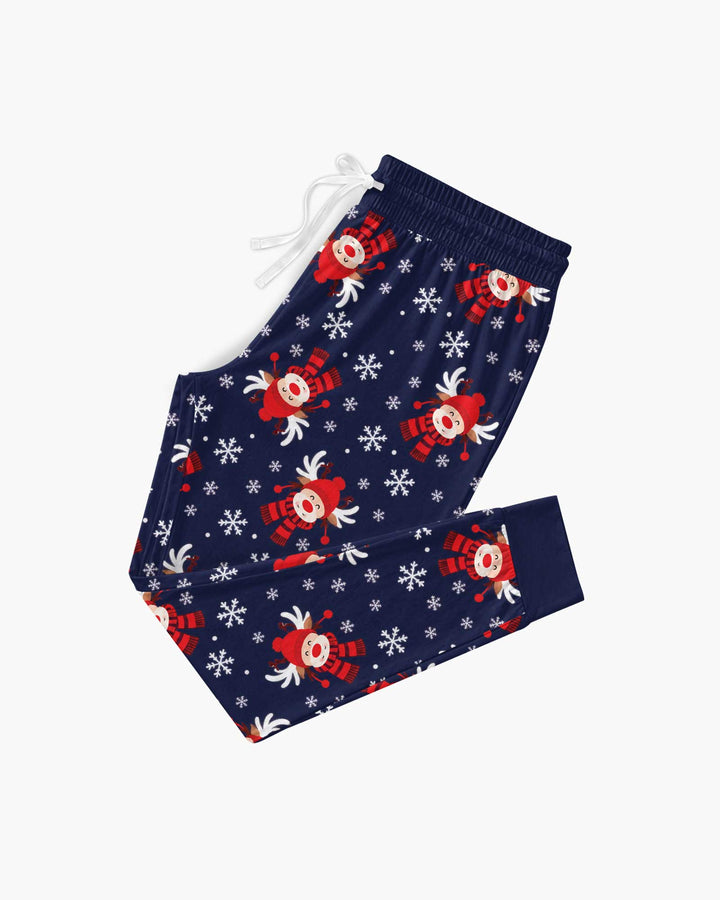 Merry Reindeer Nights Bamboo Women Pajama Set