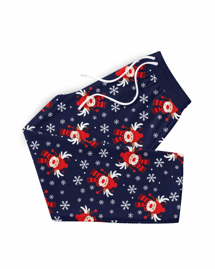 Merry Reindeer Nights Bamboo Men's Pajama Set