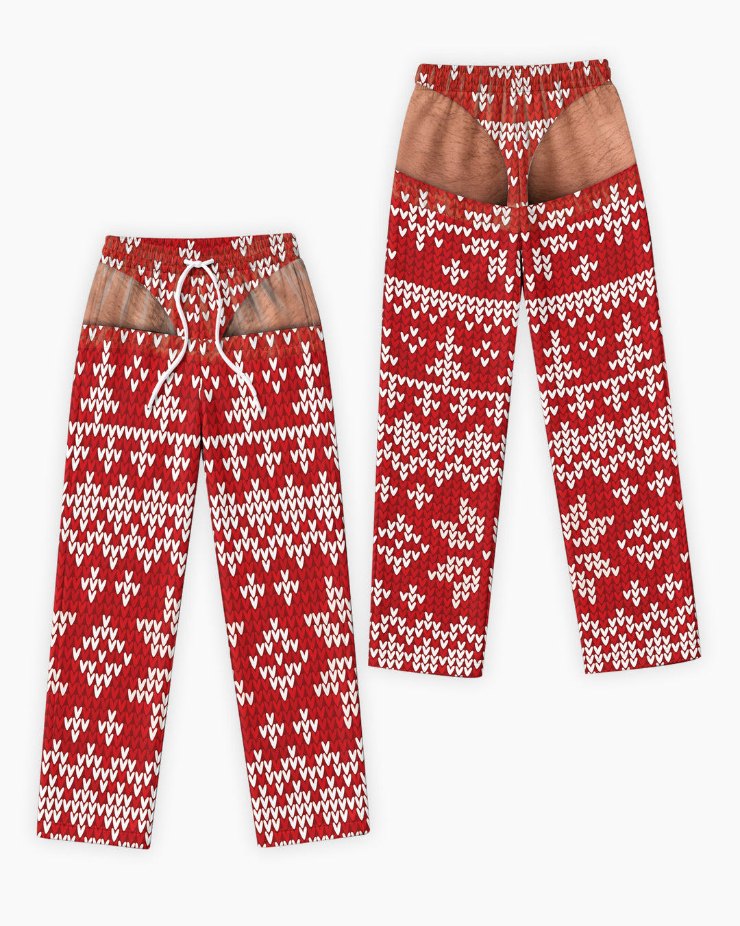 Personalized Funny Christmas Bamboo Men's Pajama Set