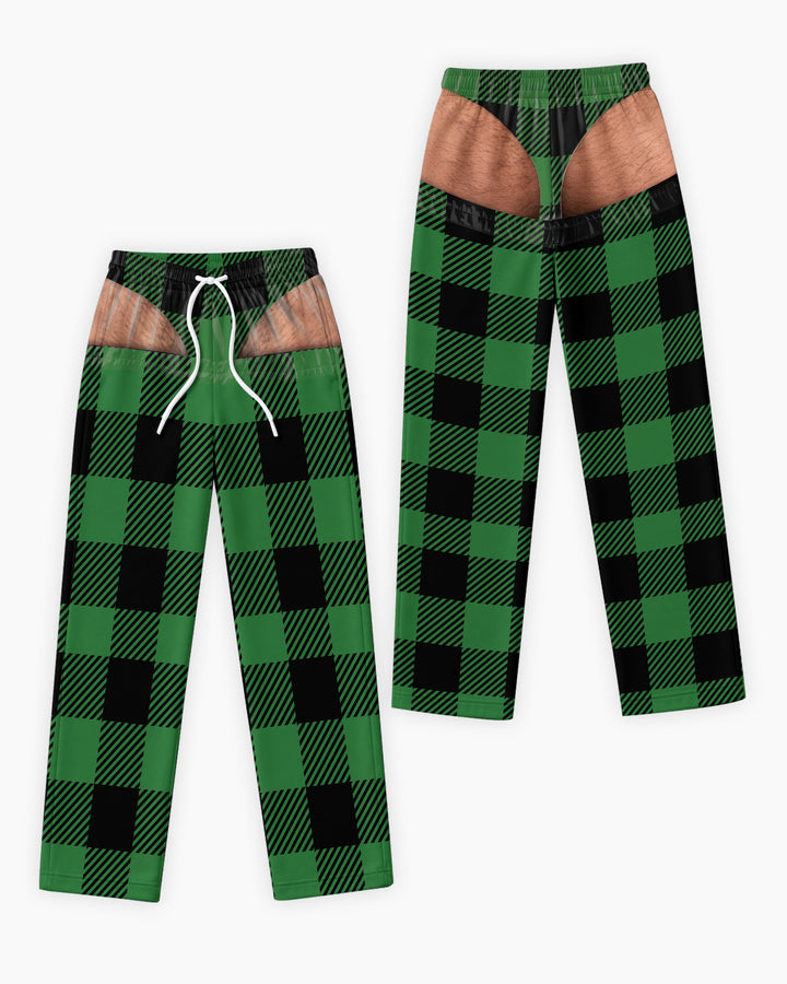 Personalized Funny Christmas Bamboo Men's Pajama Set