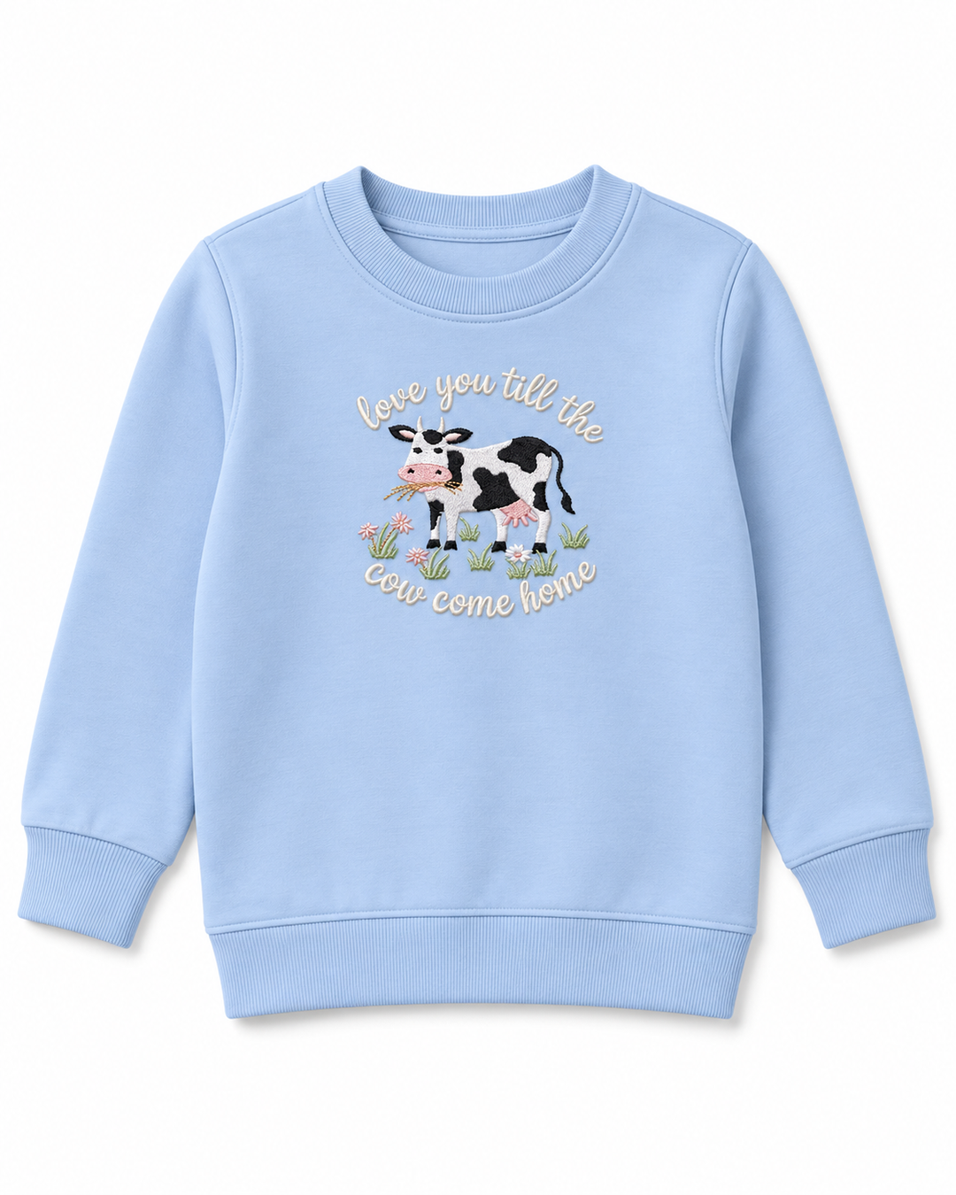 Sweatshirt mit Rundhalsausschnitt aus Bambusfaser