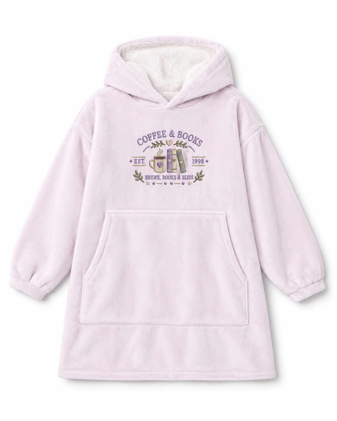 Benutzerdefinierter Bambus-Deckenhoodie (Vorlage)
