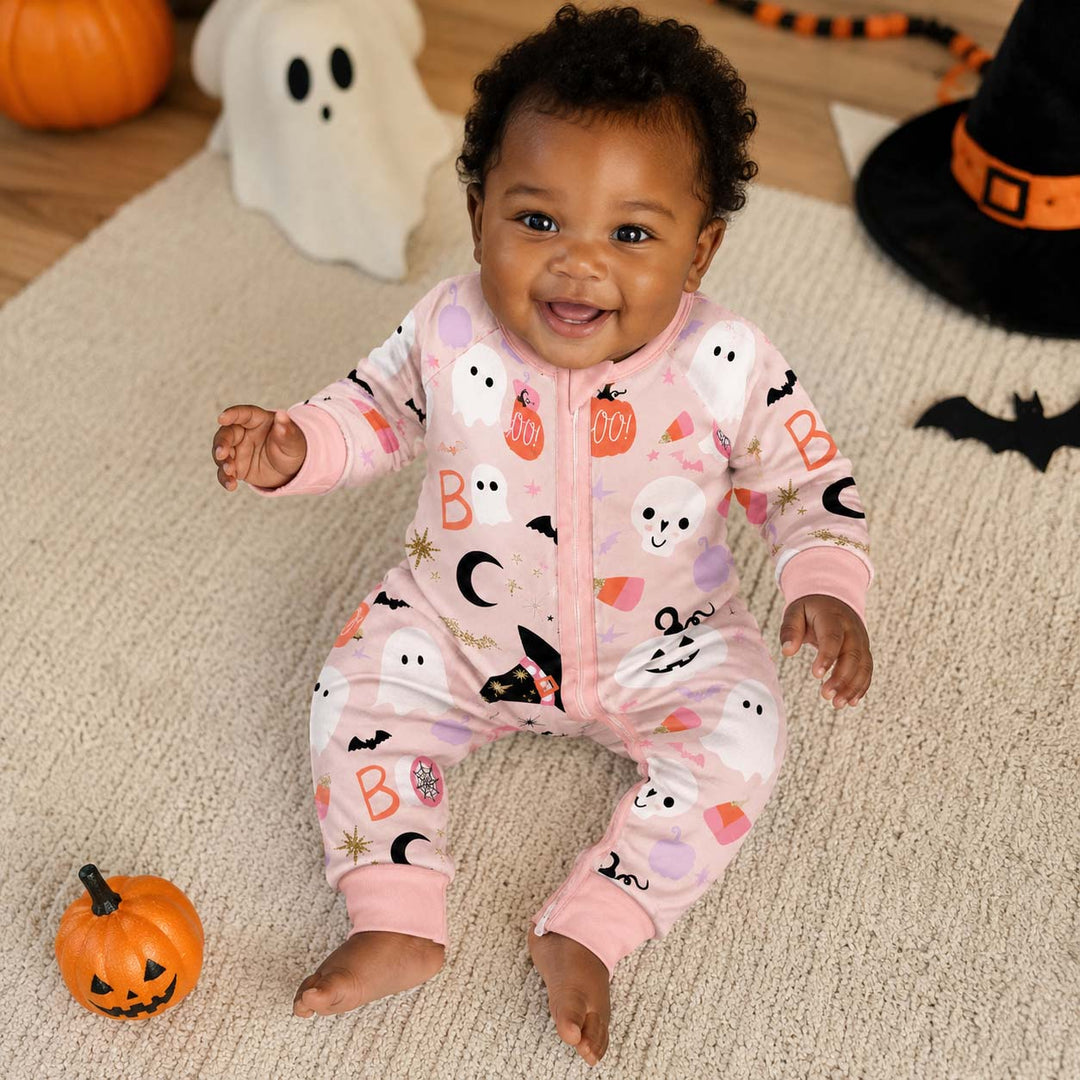 Pastel Halloween Magic Bamboo Convertible Zippy