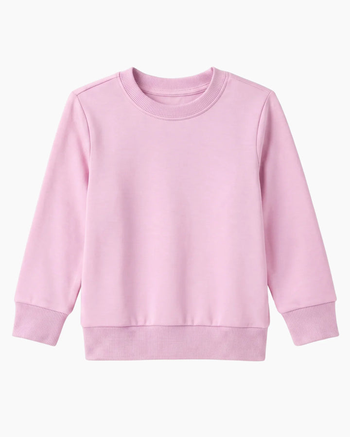 Solid Color Bamboo Crewneck Sweatshirt
