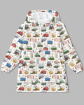 Little Farmer Bamboo Blanket Hoodie