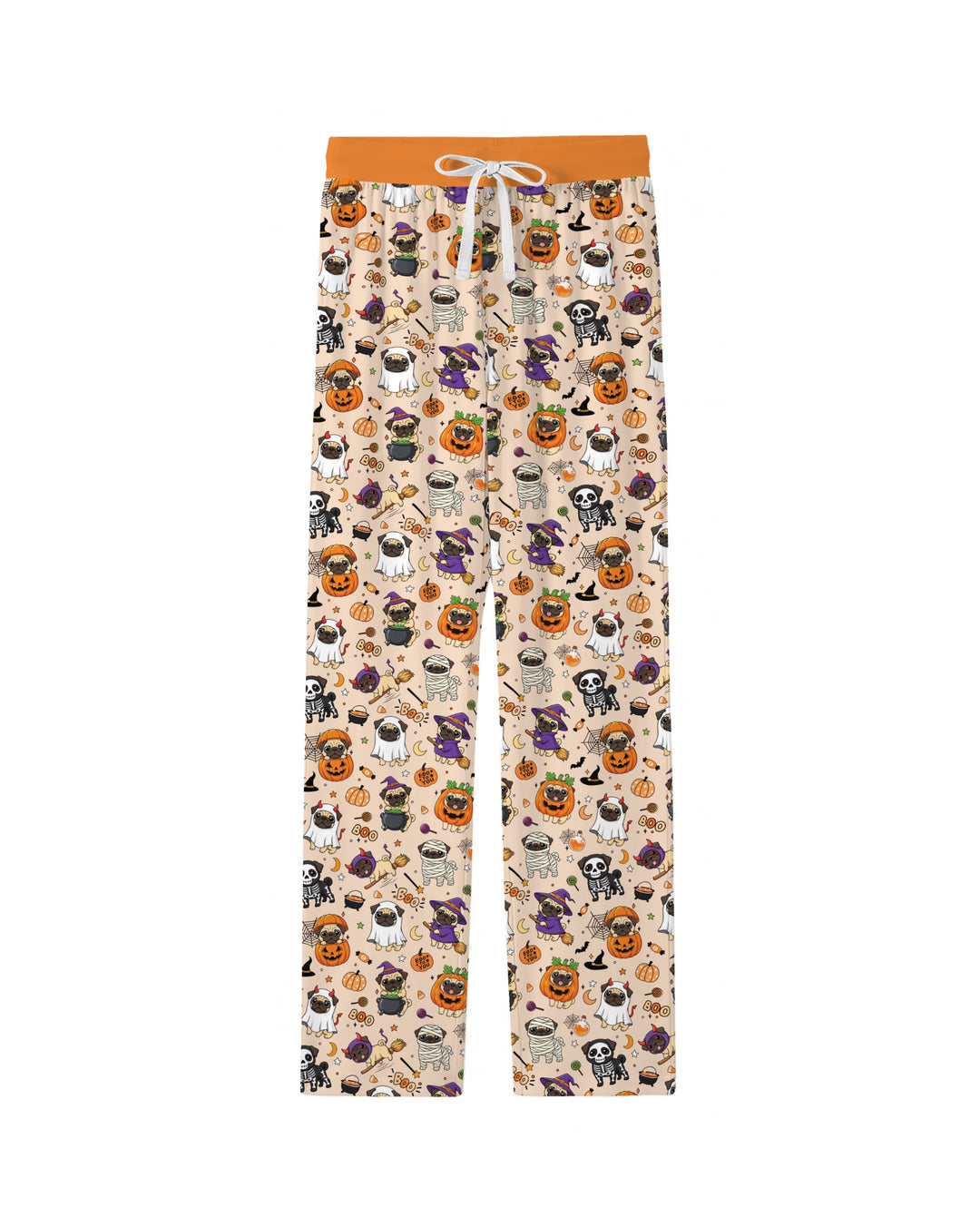 Spooky Pug Bamboo Men's Pajama Set