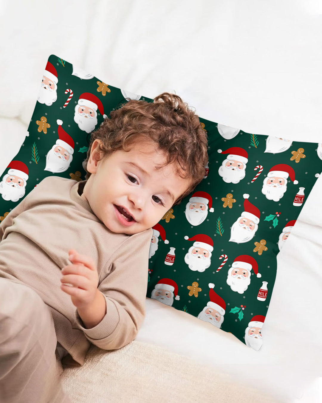 Christmas Sweet Santa Bamboo Pillow Case