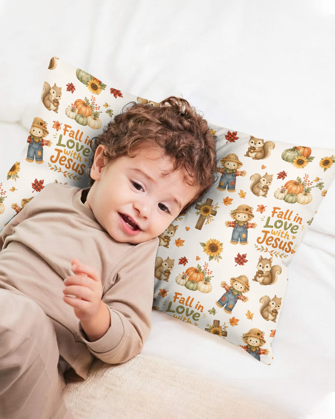 Fall For Jesus Bamboo Pillow Case