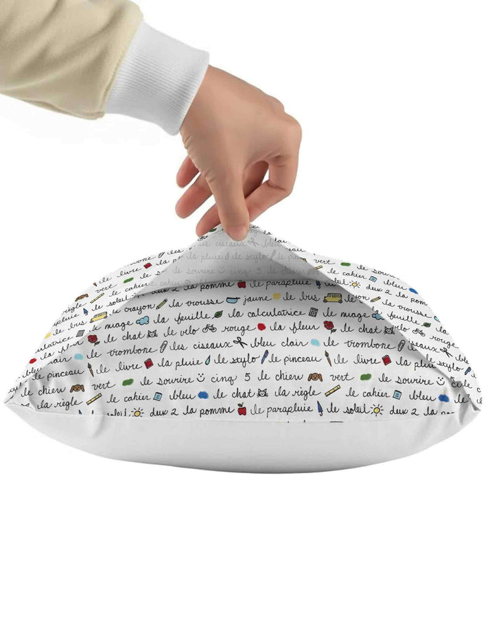 French Classroom Notes Bamboo Pillow Case