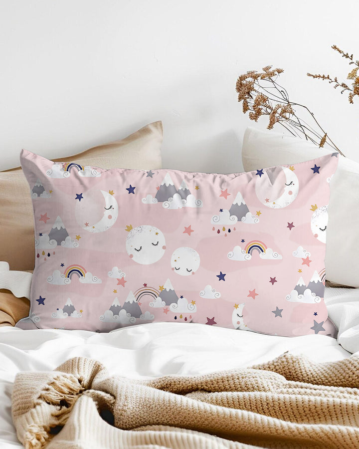 My Grandma Loves Me To The Moon And Back Bamboo Pillow Case