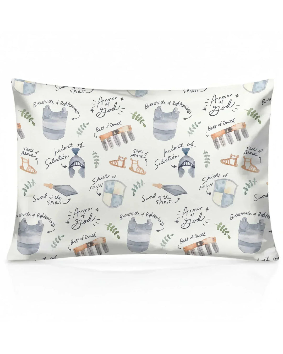 Ephesians 6:10-18 Armor of God Bamboo Pillow Case
