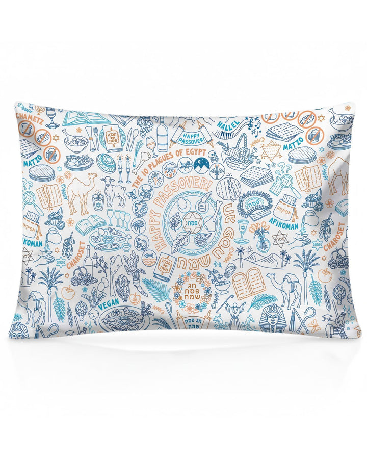 Doodle Passover Matching Family Bamboo Pillow Case