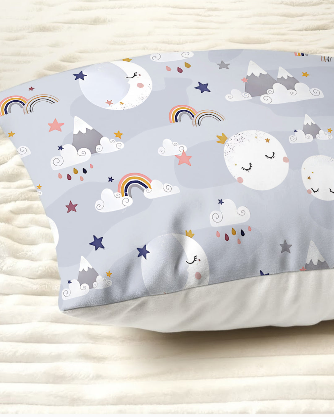 My Grandma Loves Me To The Moon And Back Bamboo Pillow Case