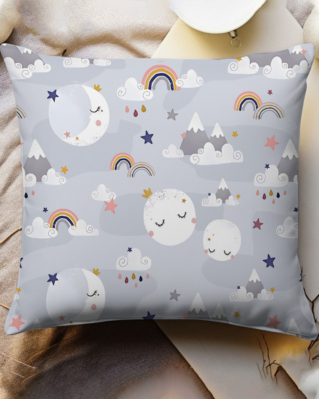 My Grandma Loves Me To The Moon And Back Bamboo Pillow Case