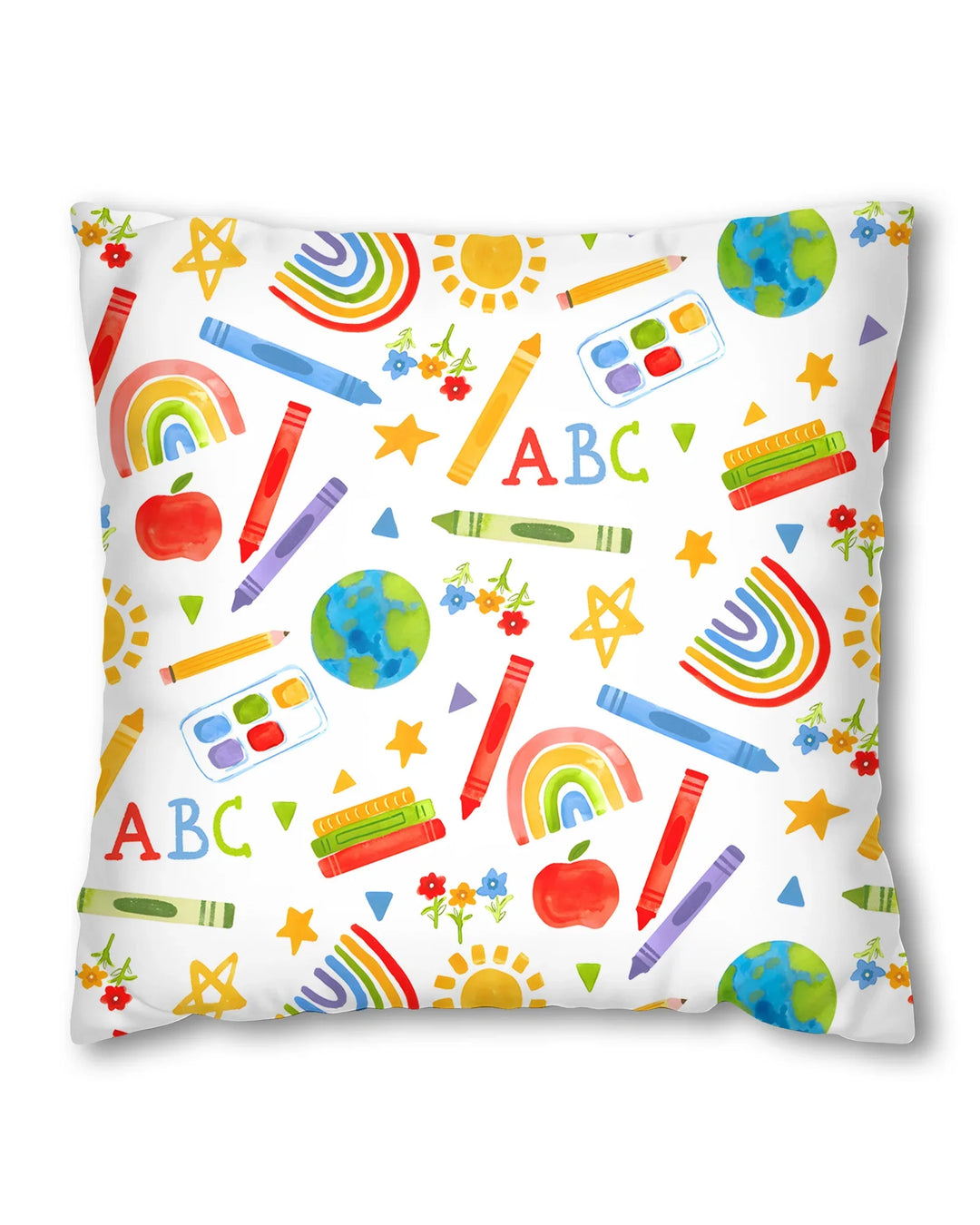 School Scribbles Bamboo Pillow Case