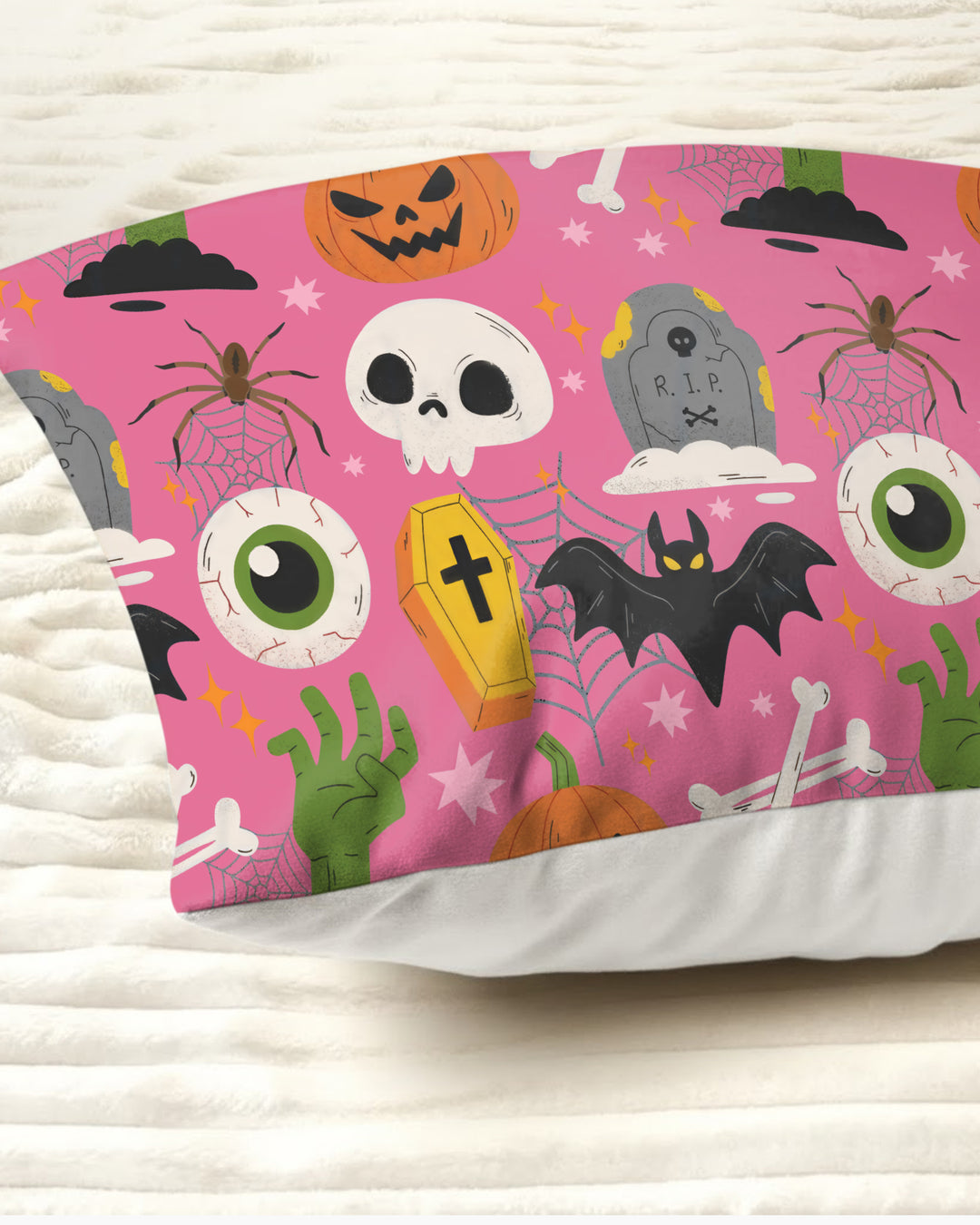 Little Monsters Bamboo Pillow Case