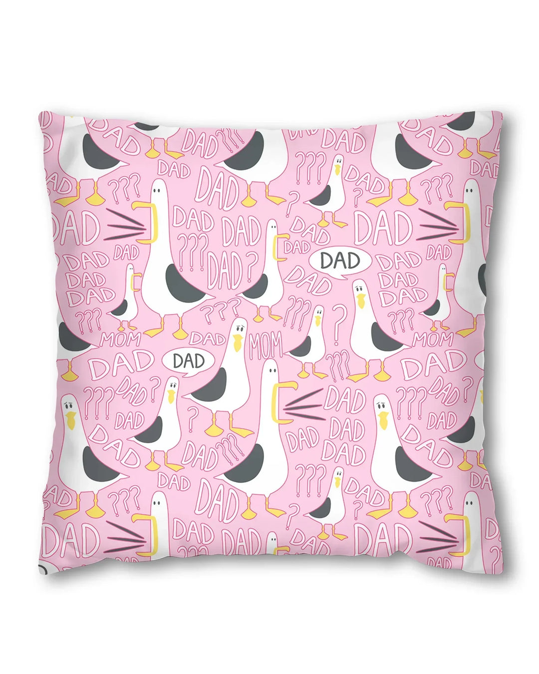 Funny Seagull DAD Bamboo Pillow Case