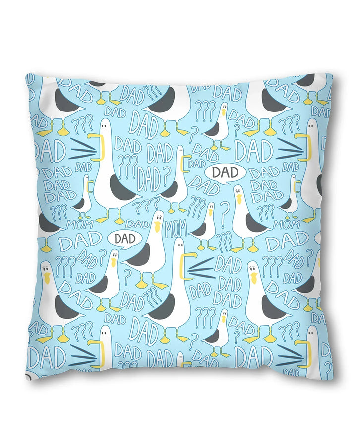 Funny Seagull DAD Bamboo Pillow Case