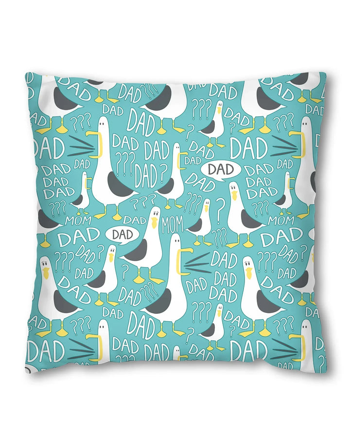Funny Seagull DAD Bamboo Pillow Case