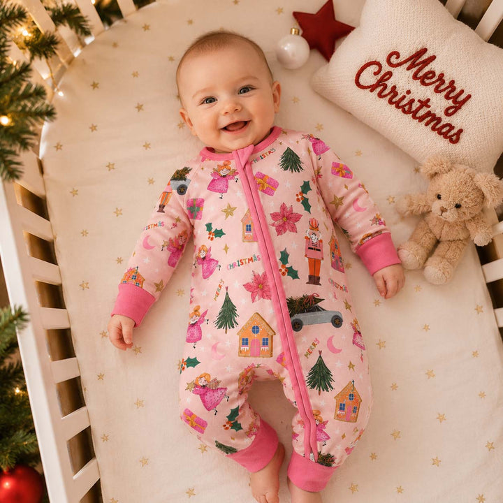Pink Nutcracker Christmas Bamboo Convertible Zippy